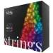 Zdjęcie Inteligentne lampki choinkowe Twinkly Strings 400 Led RGBW z czarnym kablem