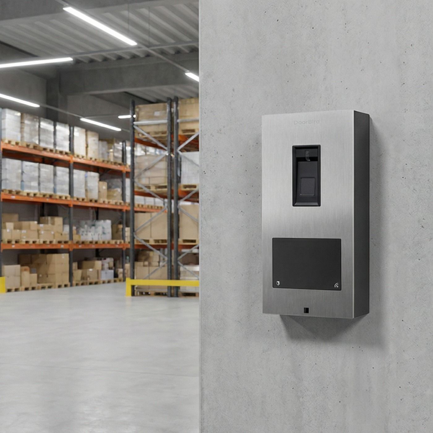 Natynkowy kontroler dostępu IP DoorBird A1122 - z czytnikiem linii papilarnych (do 50 odcisków)