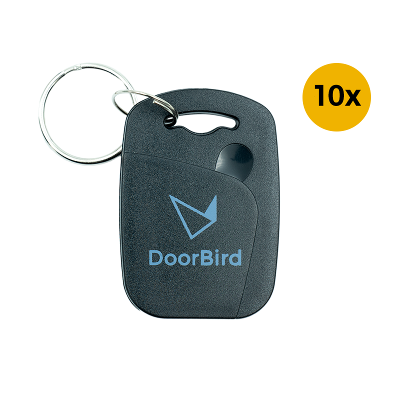 Brelok zbliżeniowy Doorbird Dual-Frequency RFID Transponder Key Fob A8005, 10 szt.