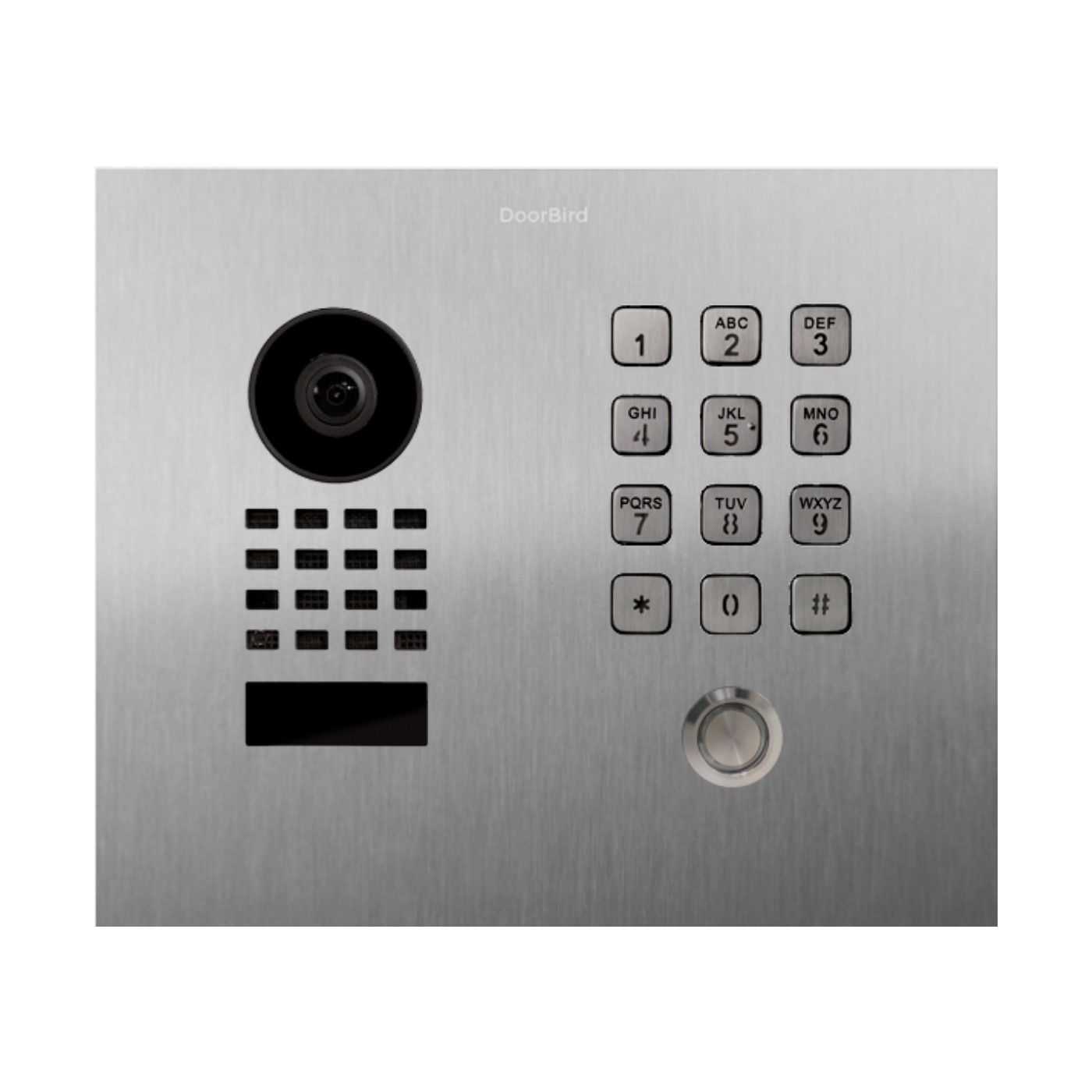 Wideodomofon IP Doorbird D1101KH - 1 przycisk wywołania, do montażu podtynkowego