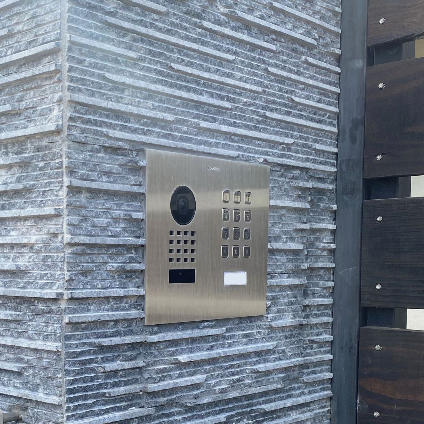 Wideodomofon Doorbird D1101KH-S - do montażu podtynkowego, stal nierdzewna V2A, szczotkowana