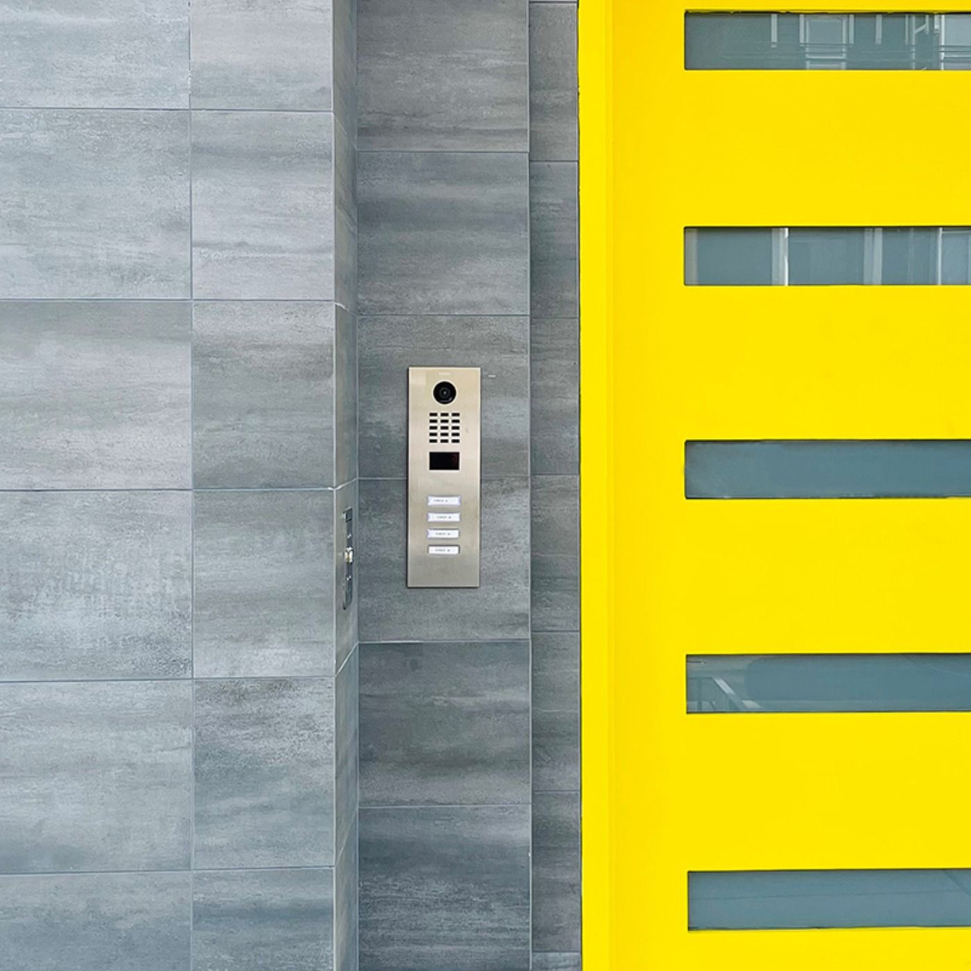 Wideodomofon IP Doorbird D2104V - 4 przyciski wywołujące, do budynków wielorodzinnych i firm