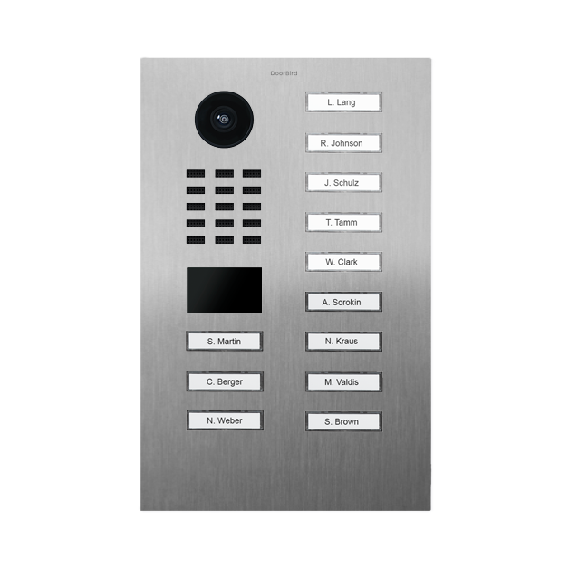 Wideodomofon IP DoorBird D2112V - komunikacja dwukierunkowa, IP Video Intercom