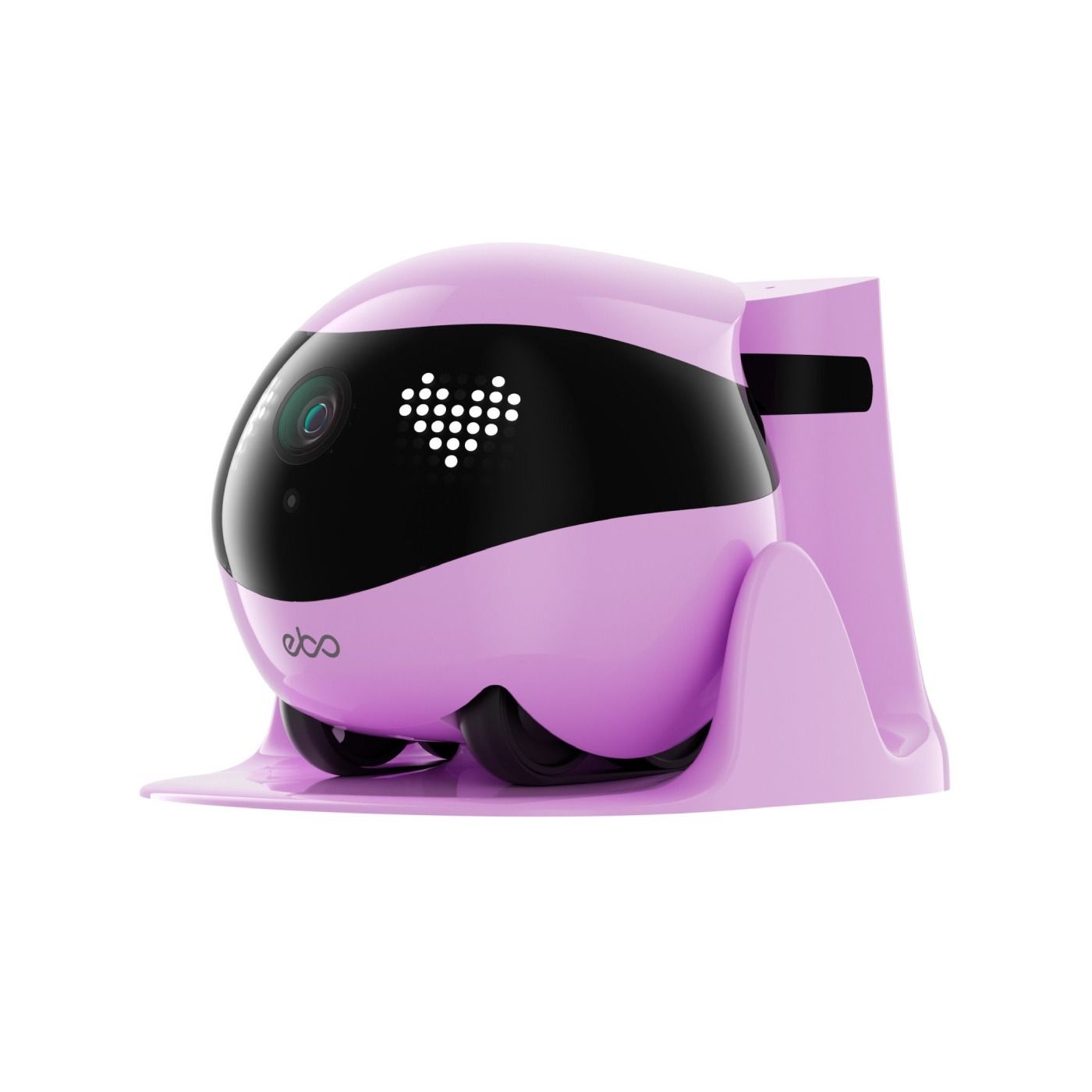 EnaBot EBO AIR 2 - domowy, mobilny robot monitorujący, różowy