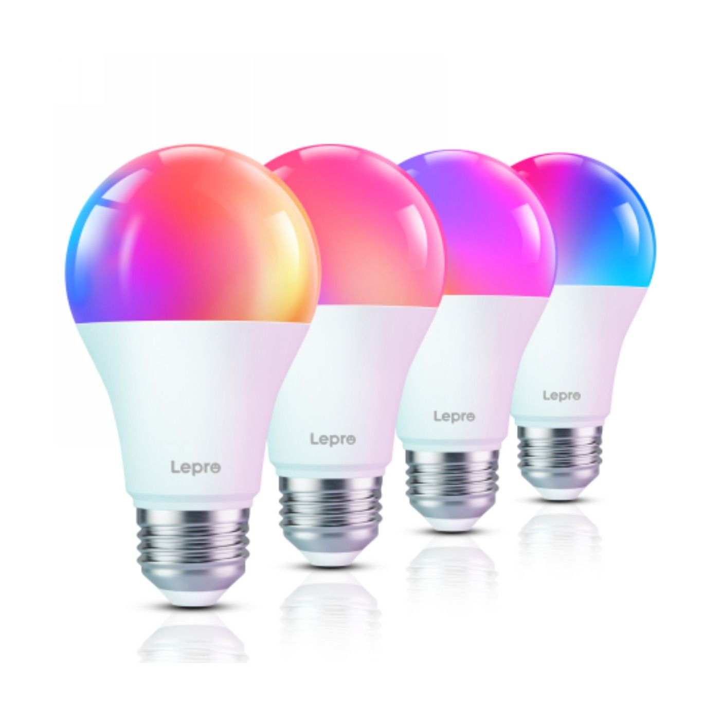 Inteligentna żarówka E27 Lepro B1 AI Smart Bulb E27 - 4 szt.