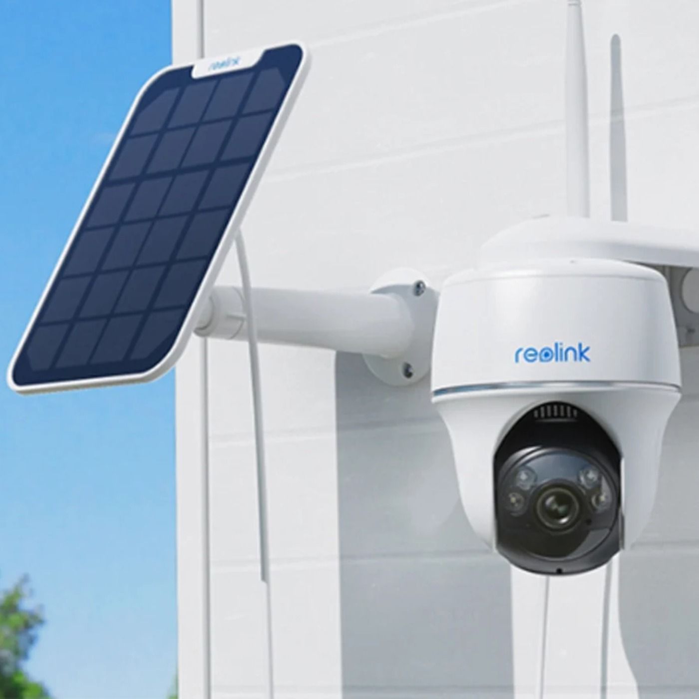 Kamera zewnętrzna Reolink Series B430 5Mpix WiFi - obrotowa, z panelem solarnym 