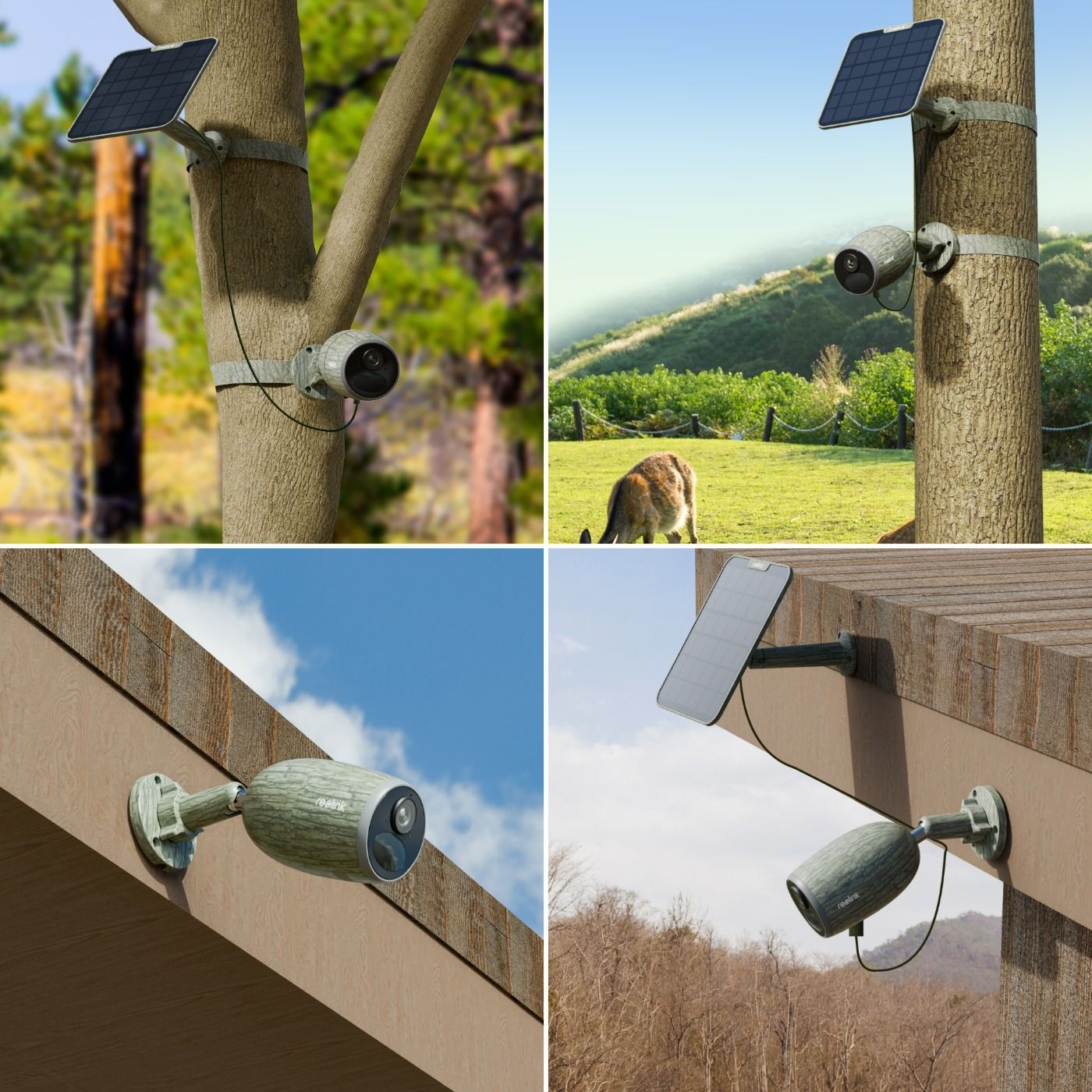 Kamera zewnętrzna Reolink GO Series G330 z akumulatorem CAMOUFLAGE 4G LTE USB-C 