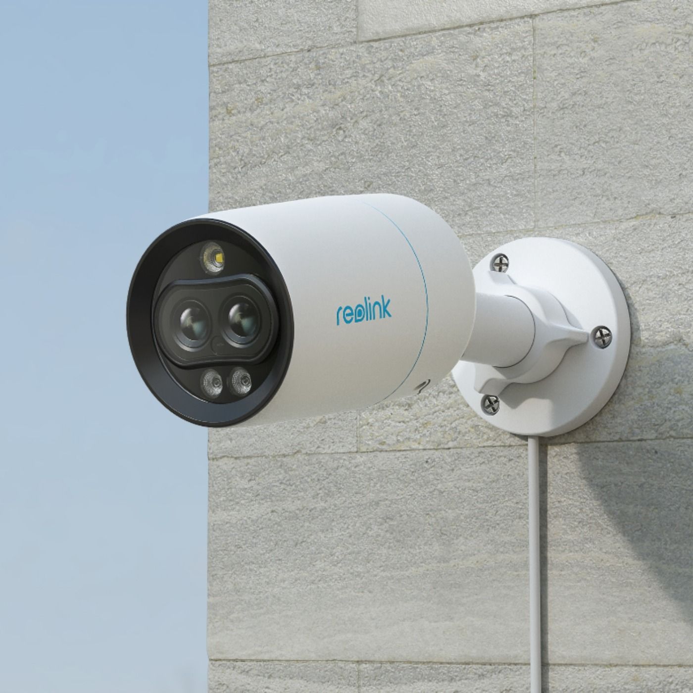 4 kamery zewnętrzne Reolink RLC-81MA 8MP PoE w zestawie z rejestratorem 8-kan Reolink NVS8 (z dyskiem 2TB)