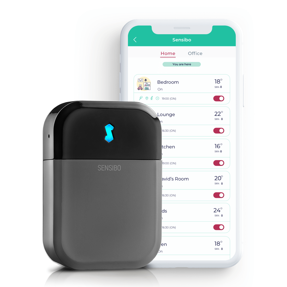 Inteligentny sterownik klimatyzacji Sensibo Sky Wi-Fi – szary Storm Grey