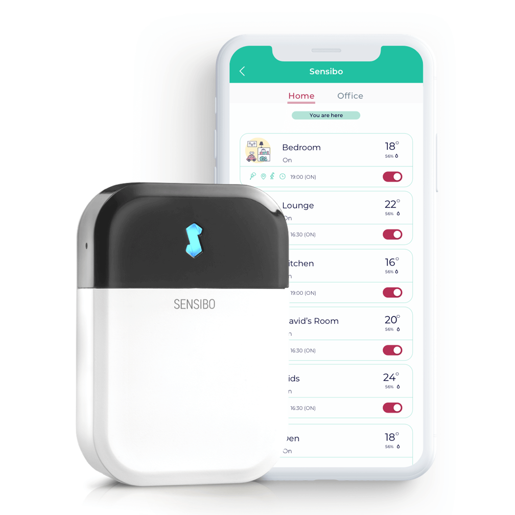 Inteligentny sterownik klimatyzacji Sensibo Sky Wi-Fi – biały