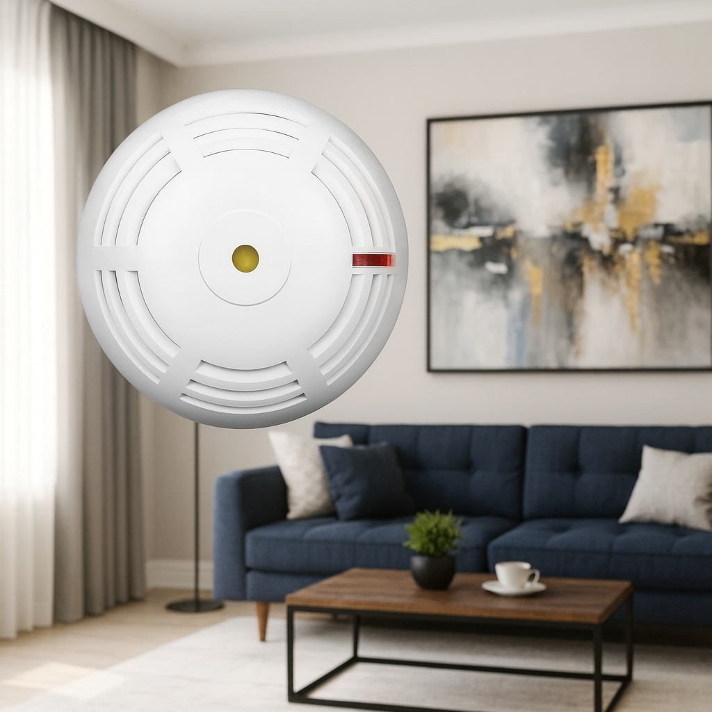 Bezprzewodowa czujka dymu SATEL BE WAVE Fire Detector Pro ASD-250