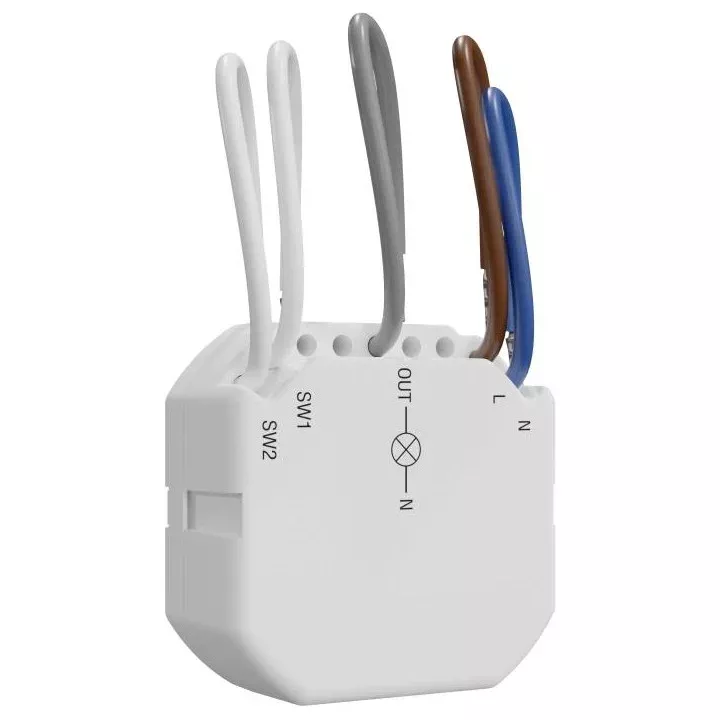 Bezprzewodowy ściemniacz oświetlenia 230 V AC SATEL BE WAVE Smart Dimmer (ADC-200)