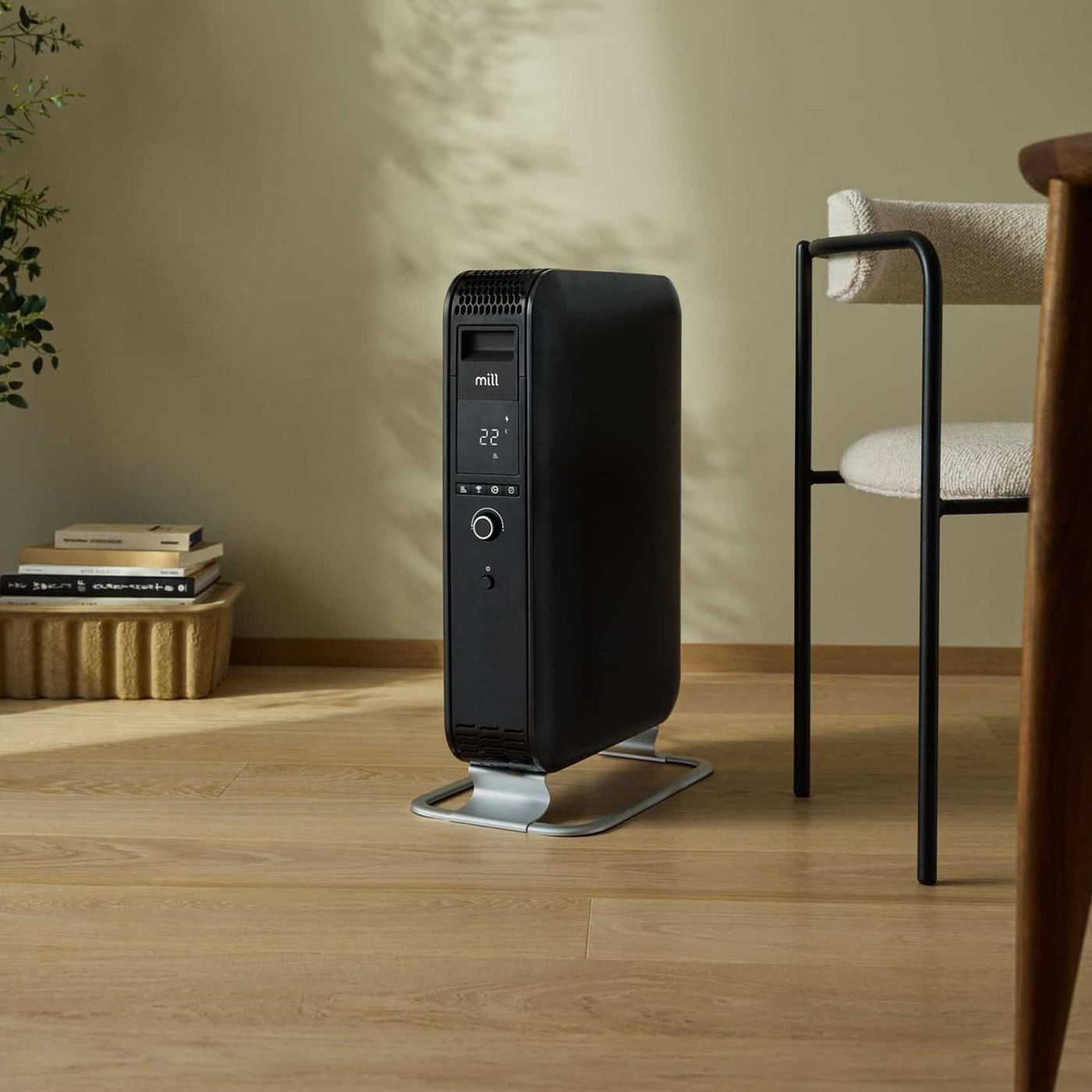 Grzejnik olejowy Mill Gentle Air WiFi 2000W - czarny