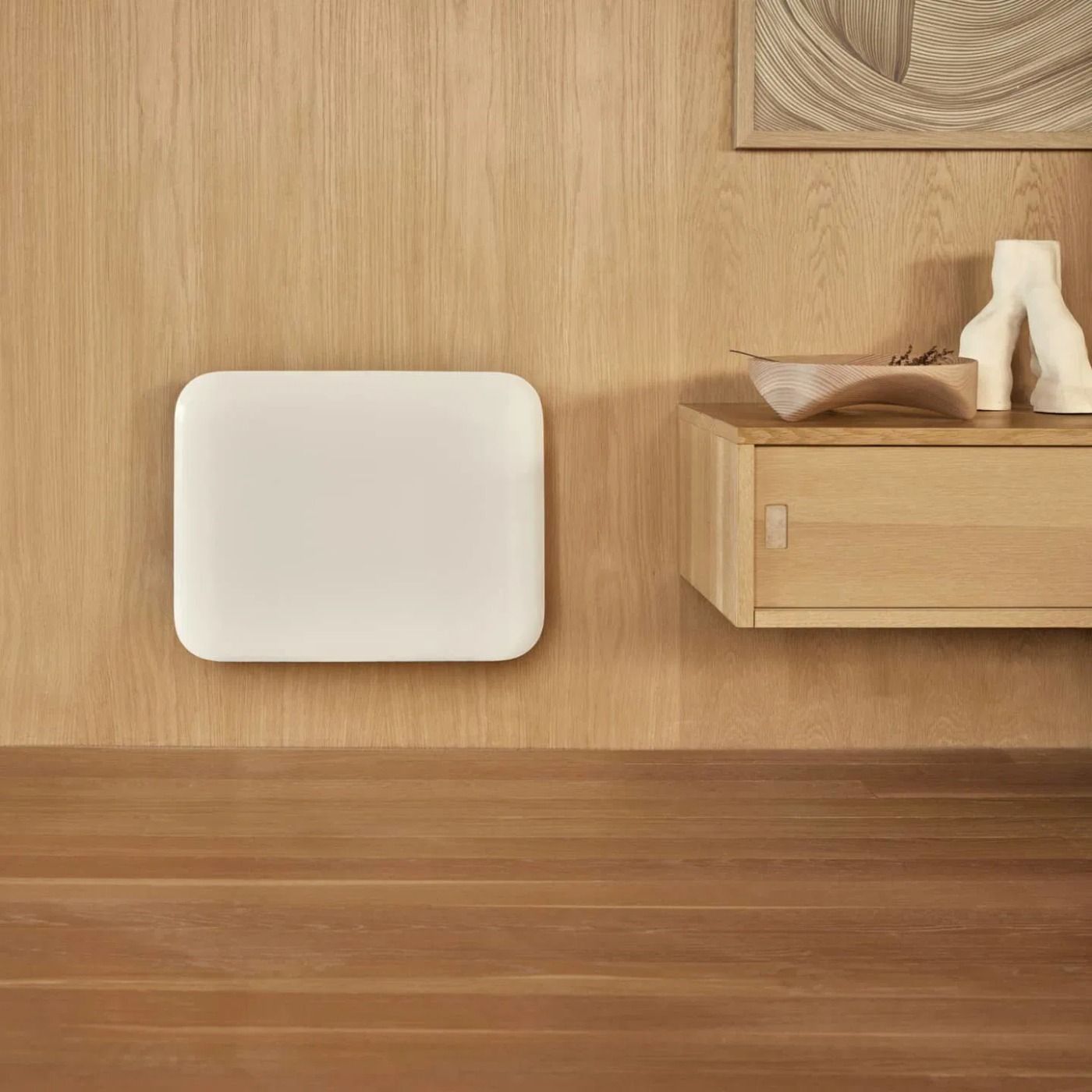 Grzejnik panelowy Mill Invisible WiFi 400 W - biały, 4 generacji