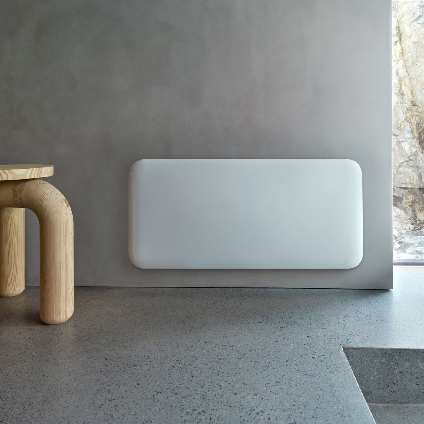 Grzejnik panelowy Mill Invisible WiFi 1000W - biały