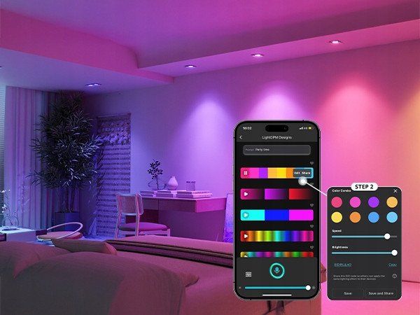 Inteligentne żarówki GU10 Lepro BP1 AI Smart Bulb GU10 - 4 szt.
