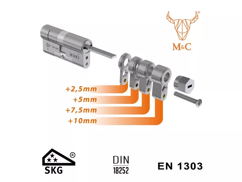Wkładka do zamka Nuki Universal Cylinder (2nd Gen)