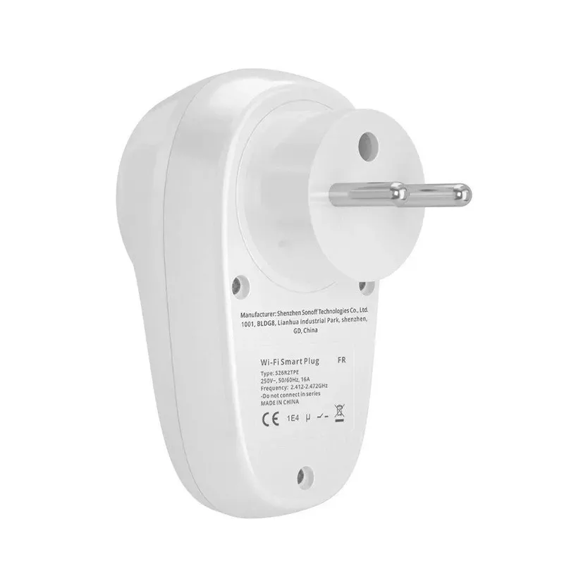 Inteligentne gniazdko WiFi Sonoff S26R2TPE-FR S26 (Typ E)