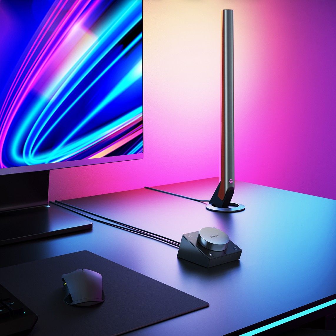 Lampy LED Govee Gaming Light Bars RGBIC, Wi-Fi (H6047)