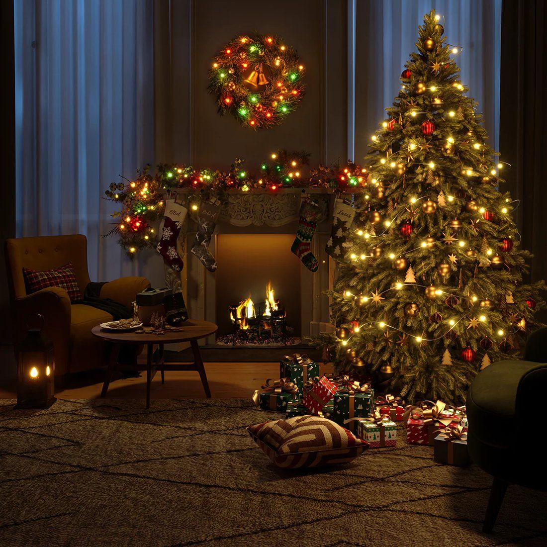 Lampki choinkowe Govee Christmas Light 20m (H70C2)