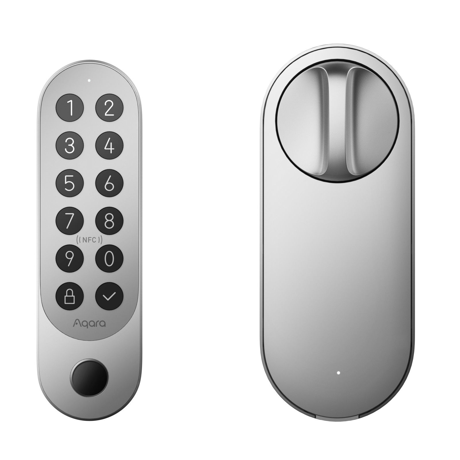 Inteligentny zamek do drzwi AQARA Smart Lock U200 Kit Srebrny
