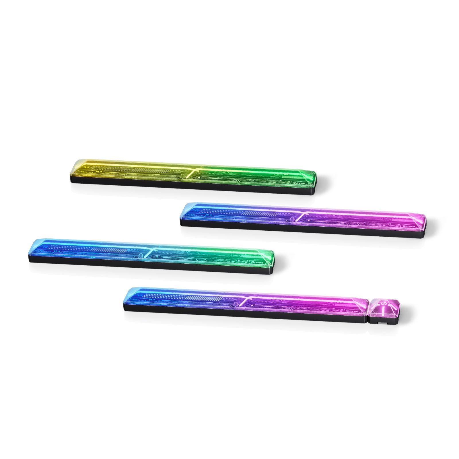 Oświetlenie LED Govee Gaming Wall Light RGBIC, Wi-Fi, Bluetooth (H6063)