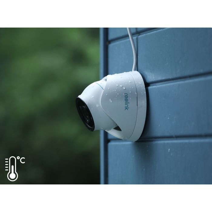4 kamery zewnętrzne Reolink P434 PoE 8MP ZOOM w zestawie z rejestratorem 8-kan Reolink NVS8 (z dyskiem 2TB)