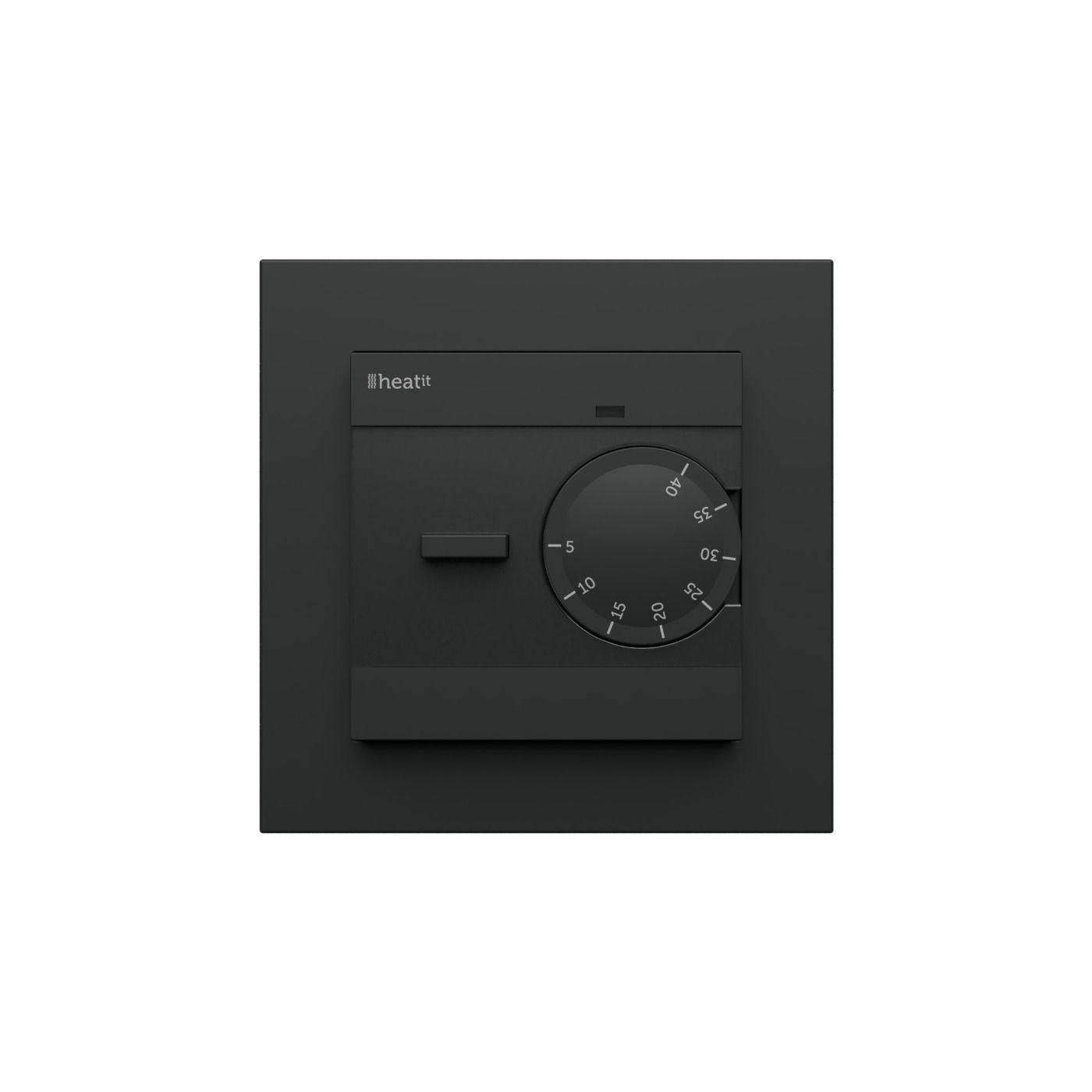 Termostat Heatit Pro Thermostat (Black Matt) czarny