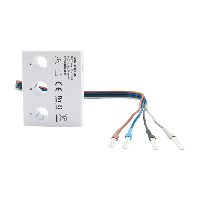 Miernik energii 1/3-kanałowy WiFi Shelly 3EM-63W Gen3 (model przewodowy)