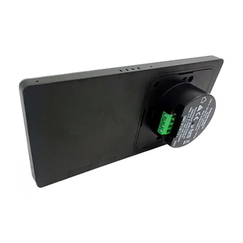 Podwójny panel sterowania Shelly Wall Display X2 WiFi/BLU (czarny) + BLU H&T czarny
