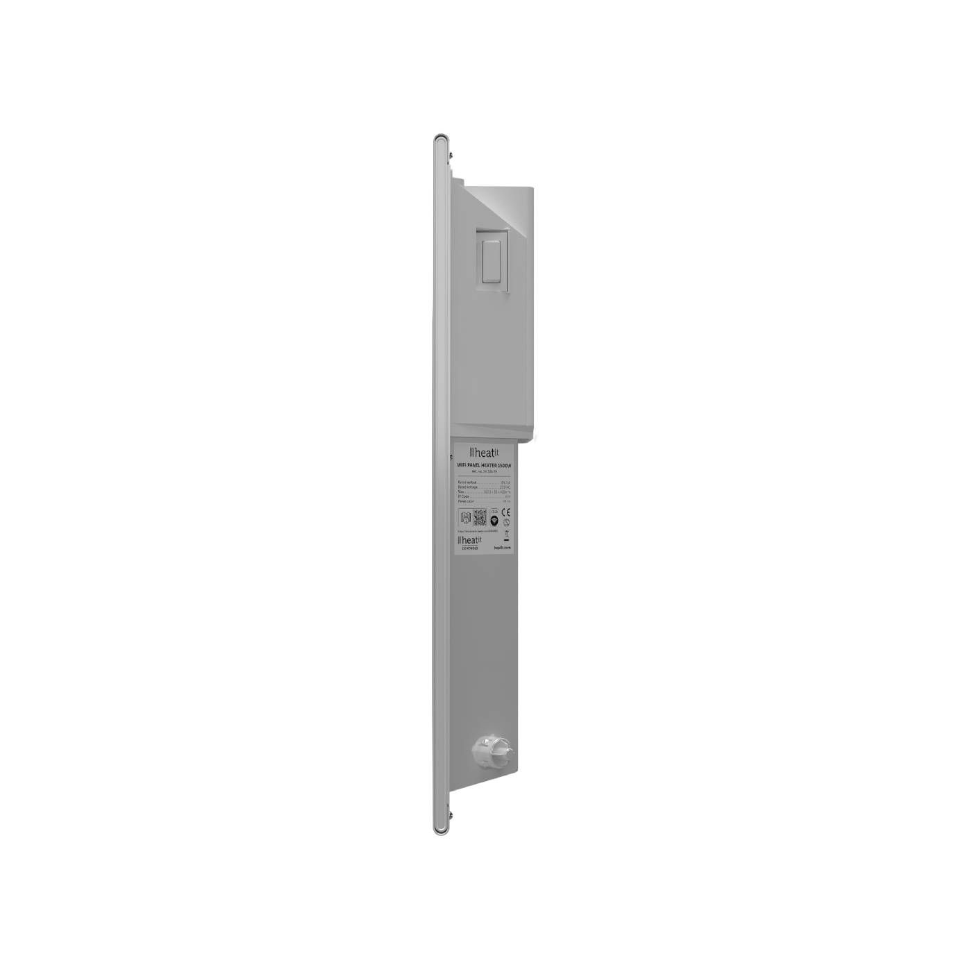 Grzejnik elektryczny Heatit WiFi Panel Heater - WiFi, Bluetooth, 1500 W, Amazon Alexa, Google Home, biały