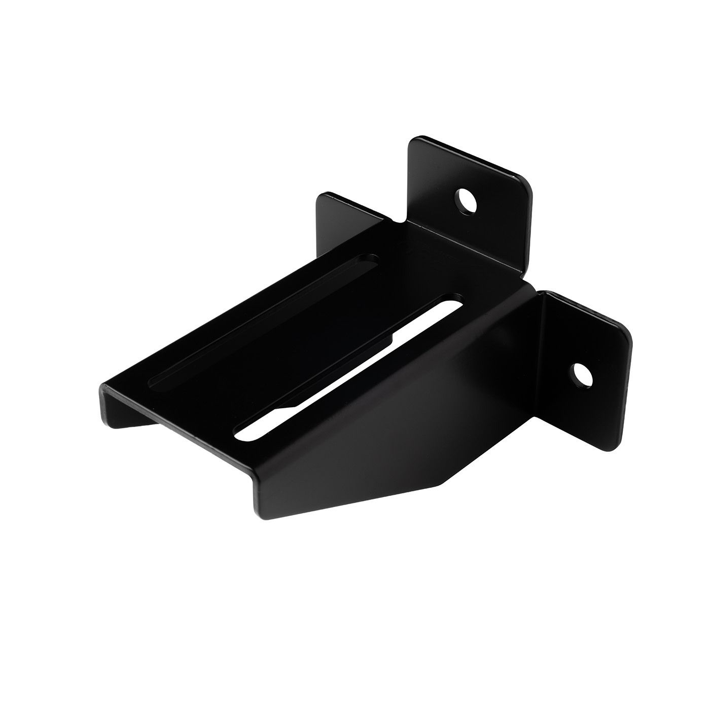 Wspornik do uchwytu najazdu do montażu bocznego - 175x113 mm, czarny