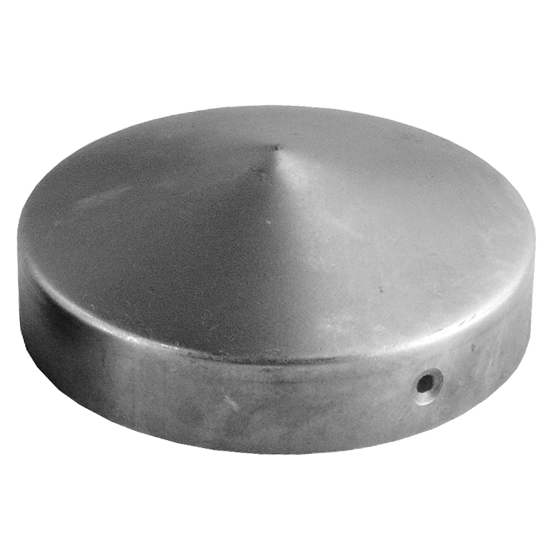 Daszek stalowy na słupek fi 90 mm