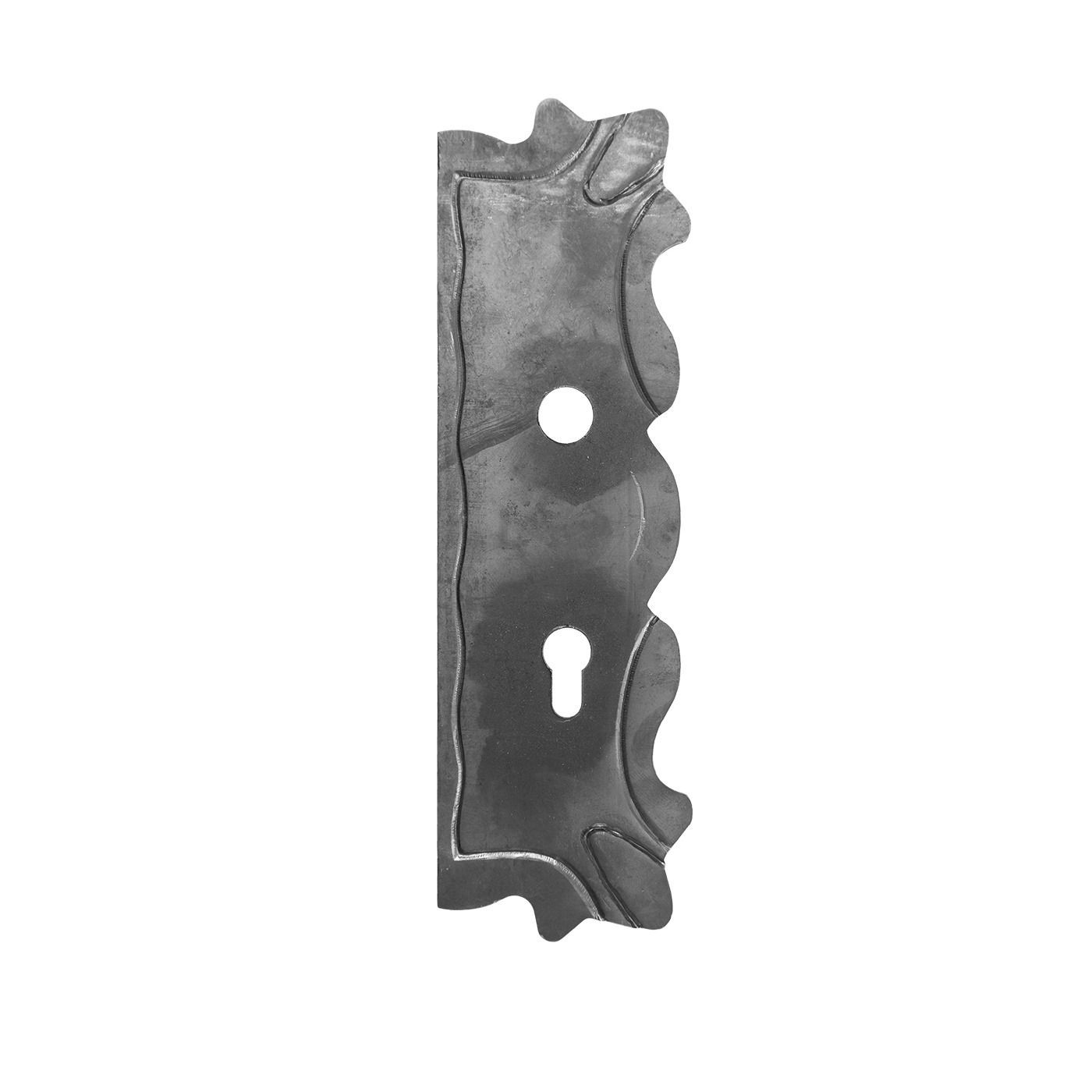 Szyld kuty do klami i zamka prawy H320xL98x3 mm