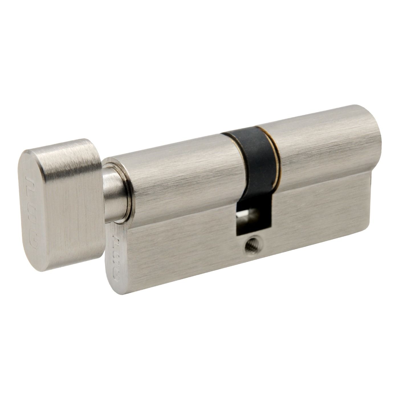 Wkładka bębenkowa PSG 35/35 - nikiel satyna, z gałką