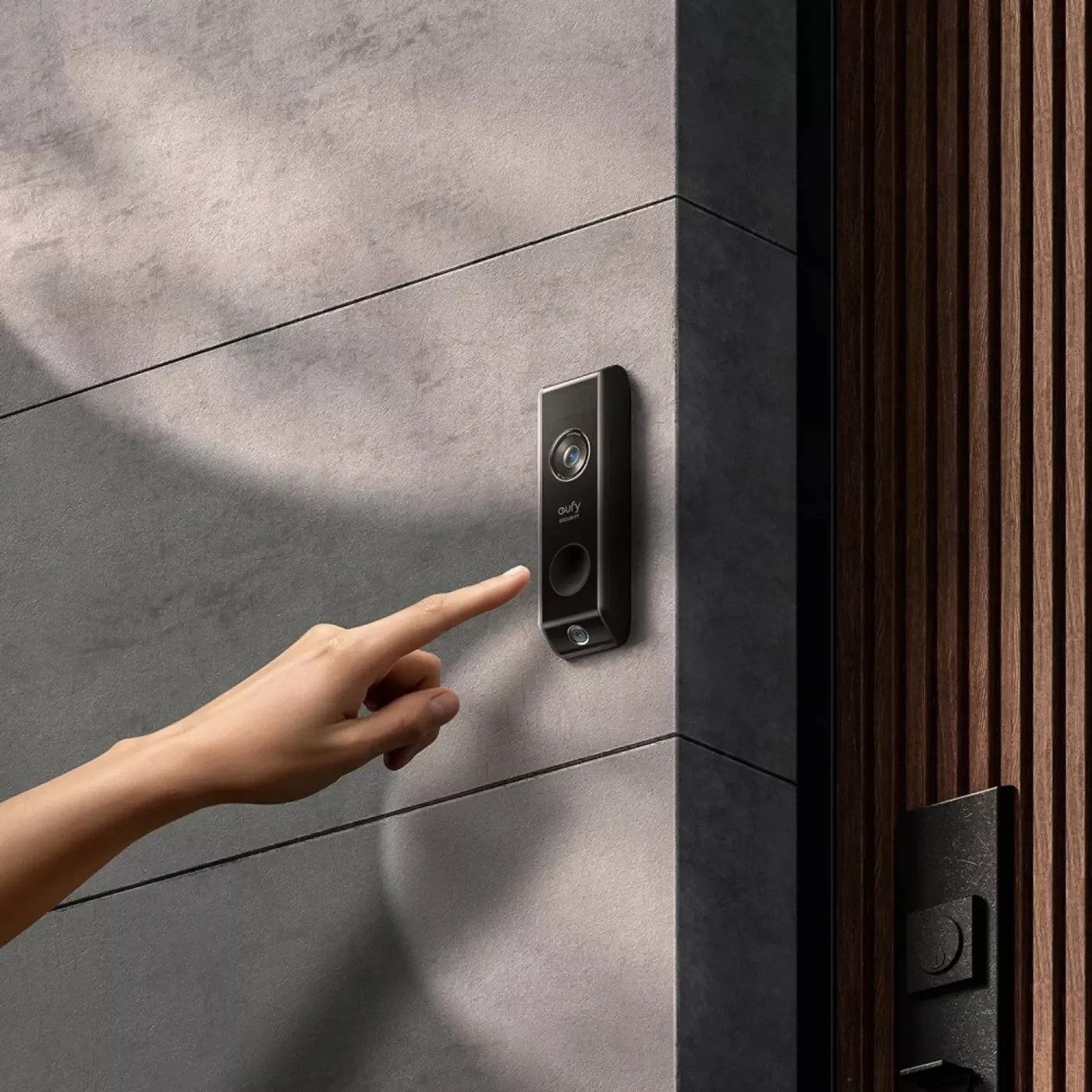Wideodomofon Eufy Video Dual Cam Pro 2K Doorbell czarny