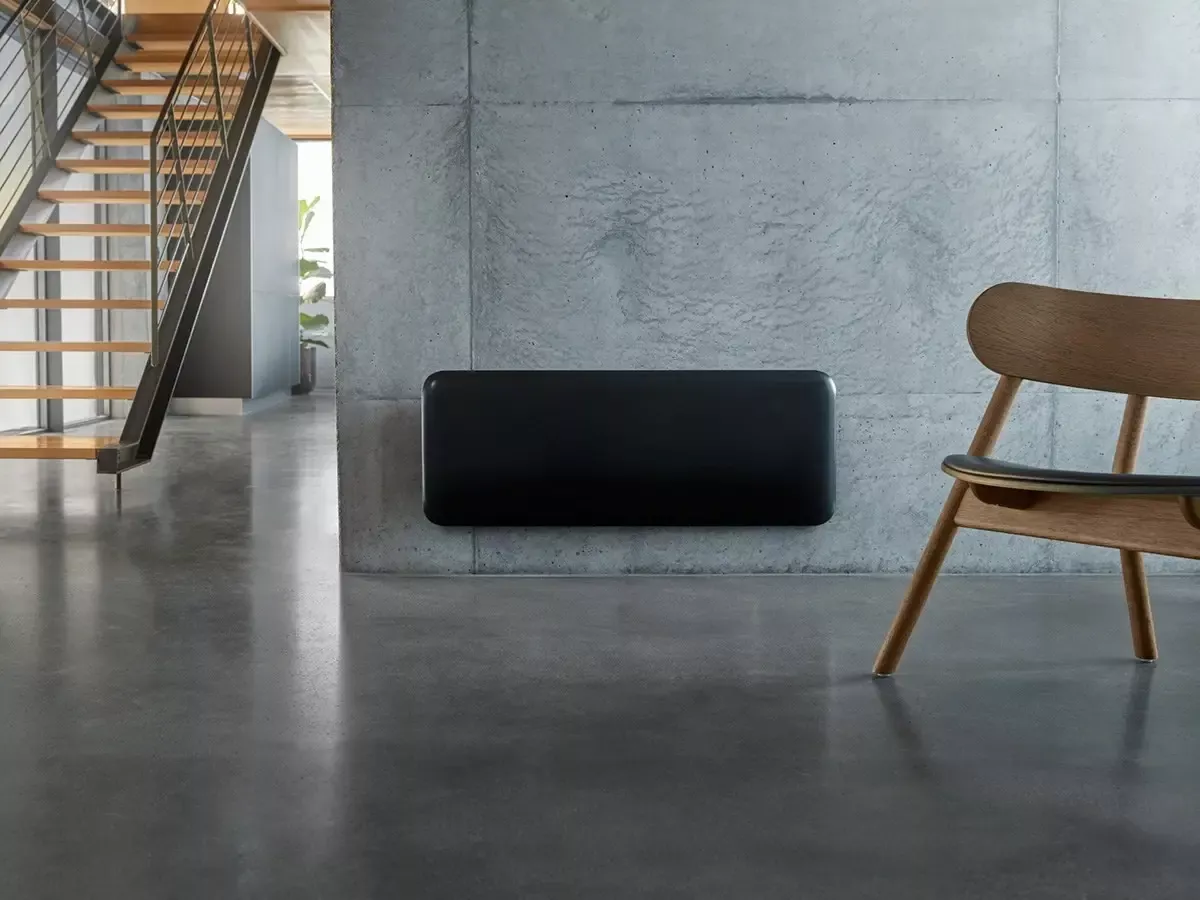 Grzejnik panelowy Mill Invisible WiFi 1300W - czarny