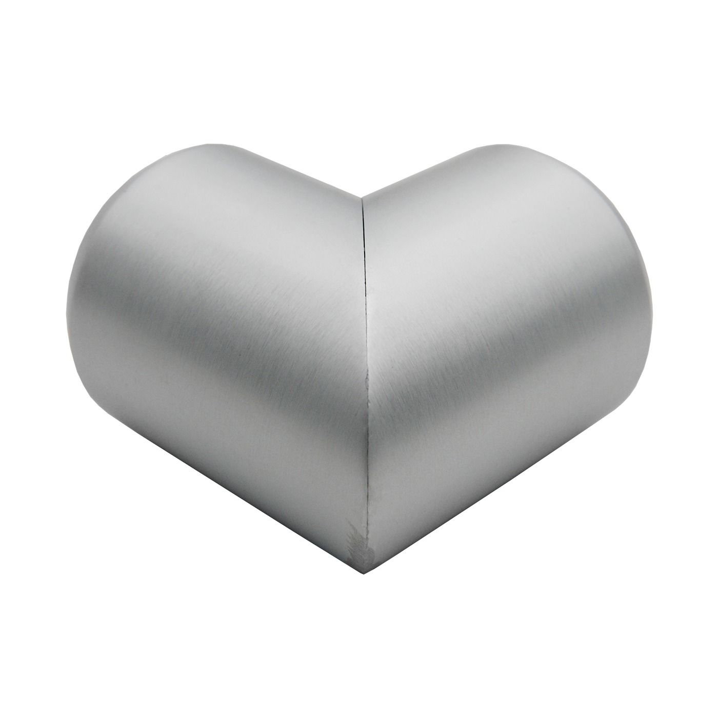 Łącznik balustrady, kolano do pochwytu aluminiowego okrągłego - fi 40 mm, 90°, Kozza