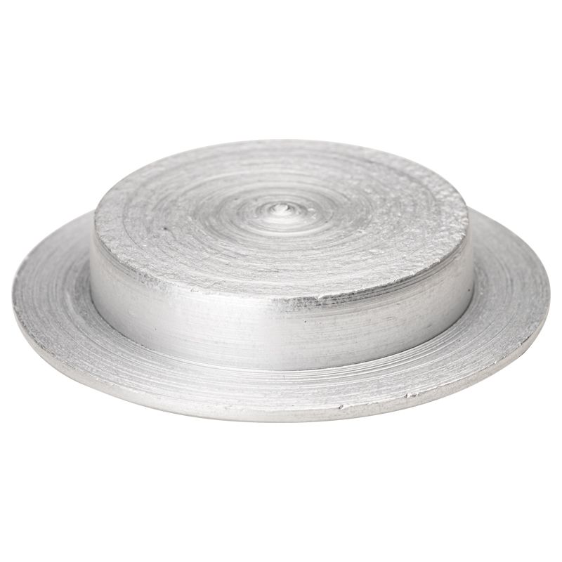 Zaślepka aluminiowa do otworów montażowych profilu balustrad typu U – KE 120, Kozza