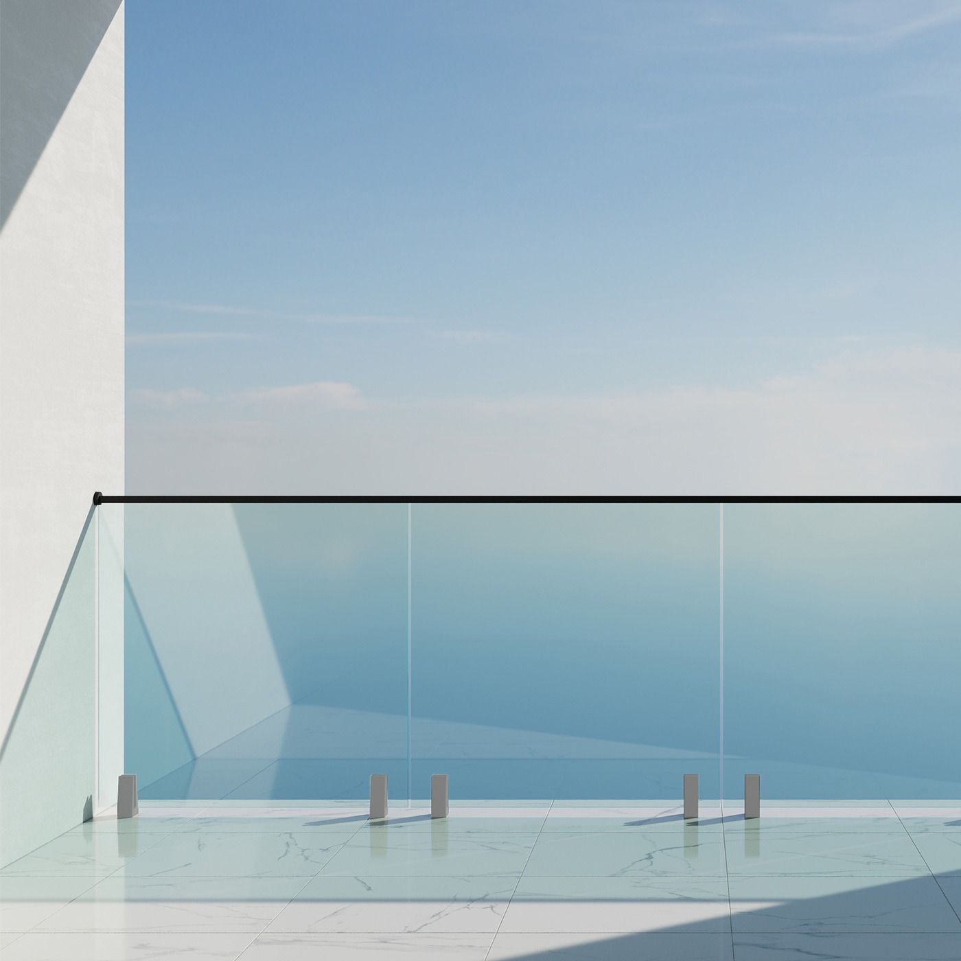 Uchwyt pionowy pojedynczy do szkła deltowaty - spigot, 70x50 mm, H=140mm, szkło 12-13,52 mm, aluminium, surowy