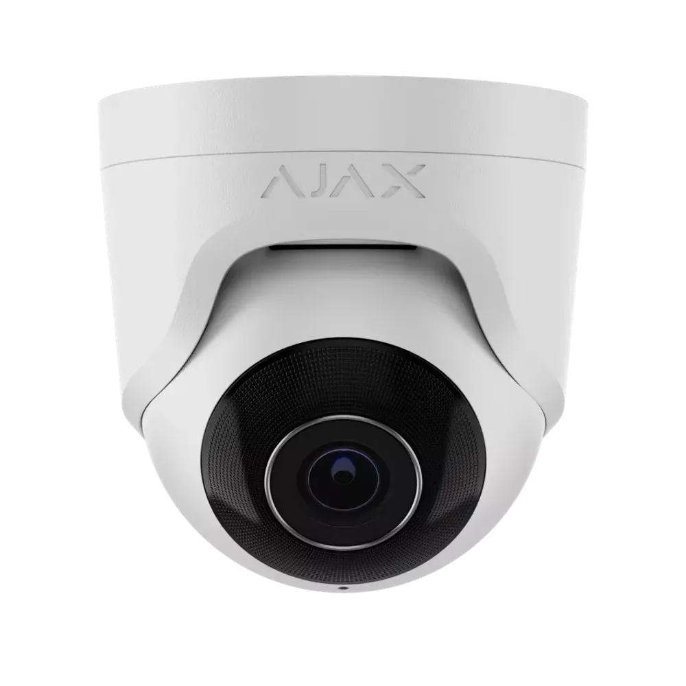 Kamera zewnętrzna Ajax TurretCam (5 Mp/2.8 mm) biała