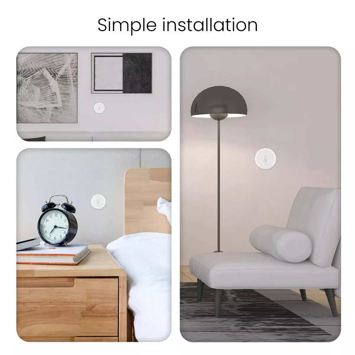 Czujnik temperatury i wilgotności Moes (ZSS-X-TH-C-MS) Tuya  Zigbee