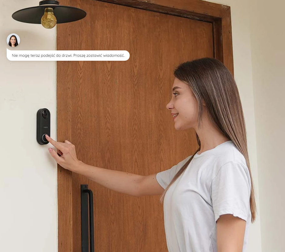 Reolink Wideodzwonek D340P - 2K+ 5MP POE
