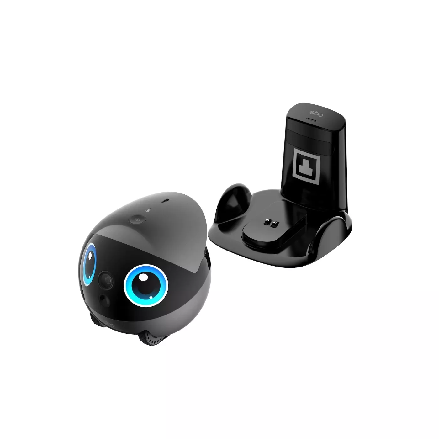 EnaBot EBO AIR 2 Plus - domowy robot towarzyszący z funkcją monitoringu i rozmów video, szary