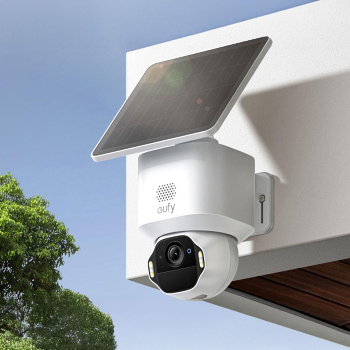 Zestaw 2 kamer eufy SoloCam E42 + HomeBase S380 - 4K Ultra HD, 8x zoom, widok 360°, Apple Home, Google Home, Amazon Alexa
