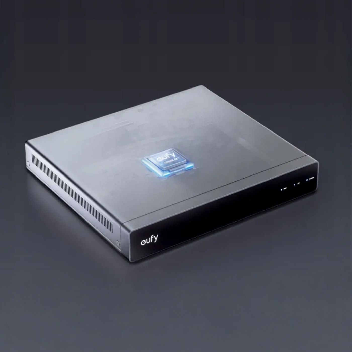 Rejestrator eufy NVR S4 z dyskiem 2 TB do inteligentnych kamer Eufy - lokalny agent AI, w zestawie dysk twardy 2TB, Amazon Alexa, Google Voice Assistant