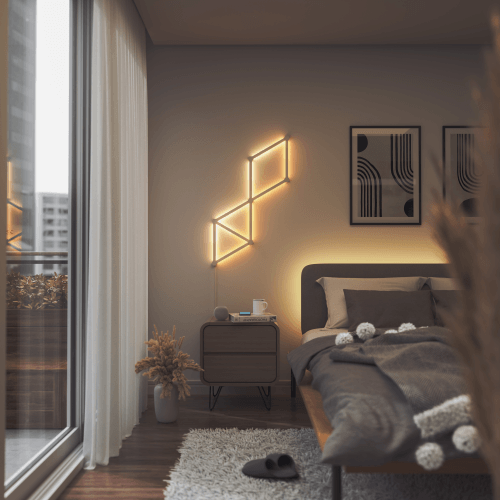 Nanoleaf Lines 60 degrees Expansion Pack - dodatkowe trzy listwy świetlne 60 stopni (3 sztuki)