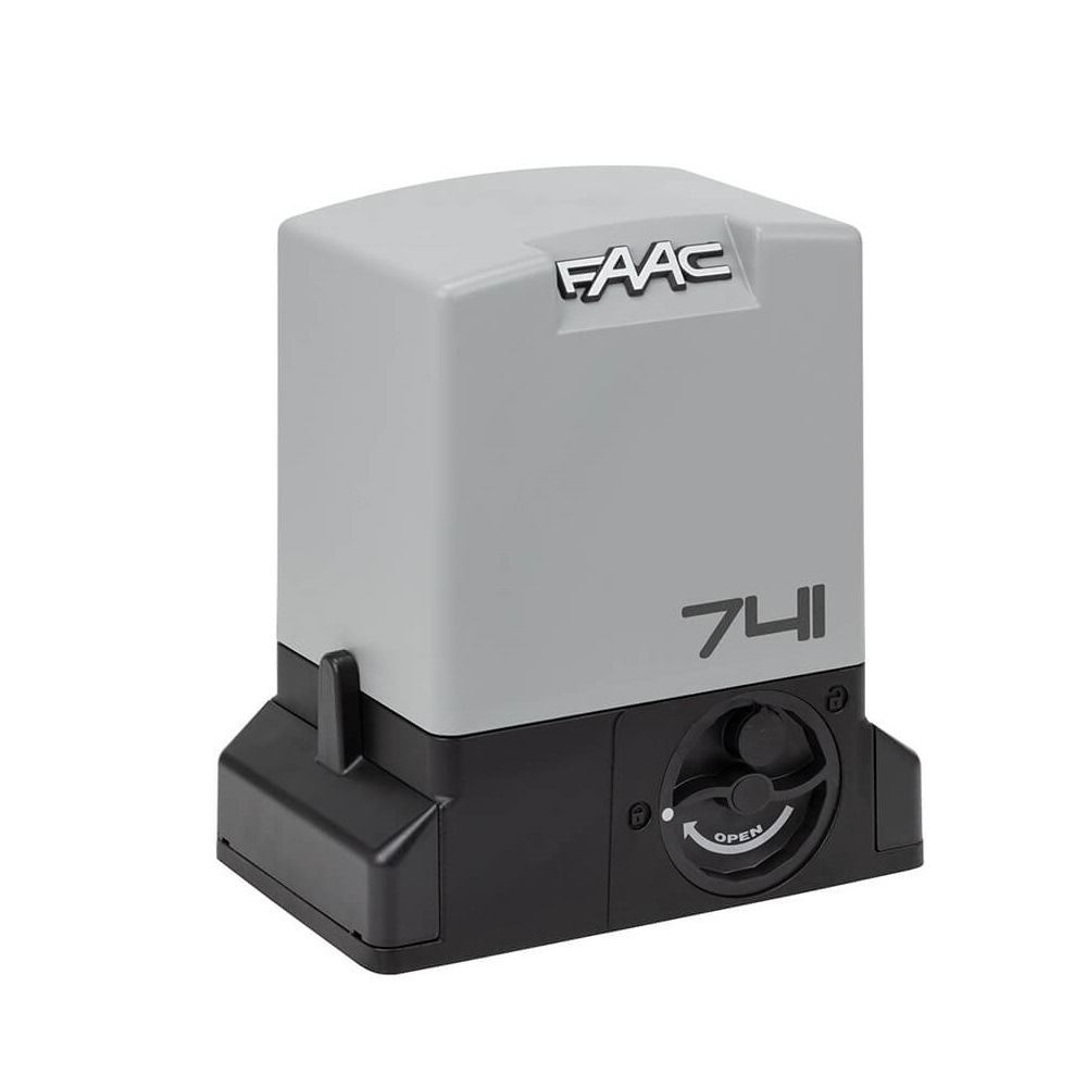 DELTA 3 - 741 zestaw FAAC do bram przesuwnych o maksymalnej wadze 900 kg, pilot XT4 FDS 433-868 Mhz
