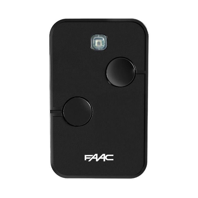 Pilot 2-kanałowy Faac XT2 868 MHz czarny
