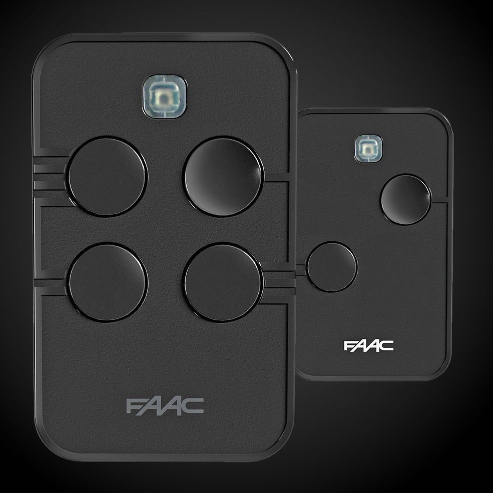 Pilot 4-kanałowy Faac XT4 868 MHz czarny